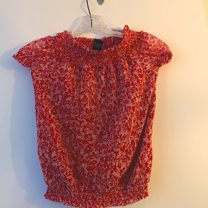 BCBG Maxazria XS silk top